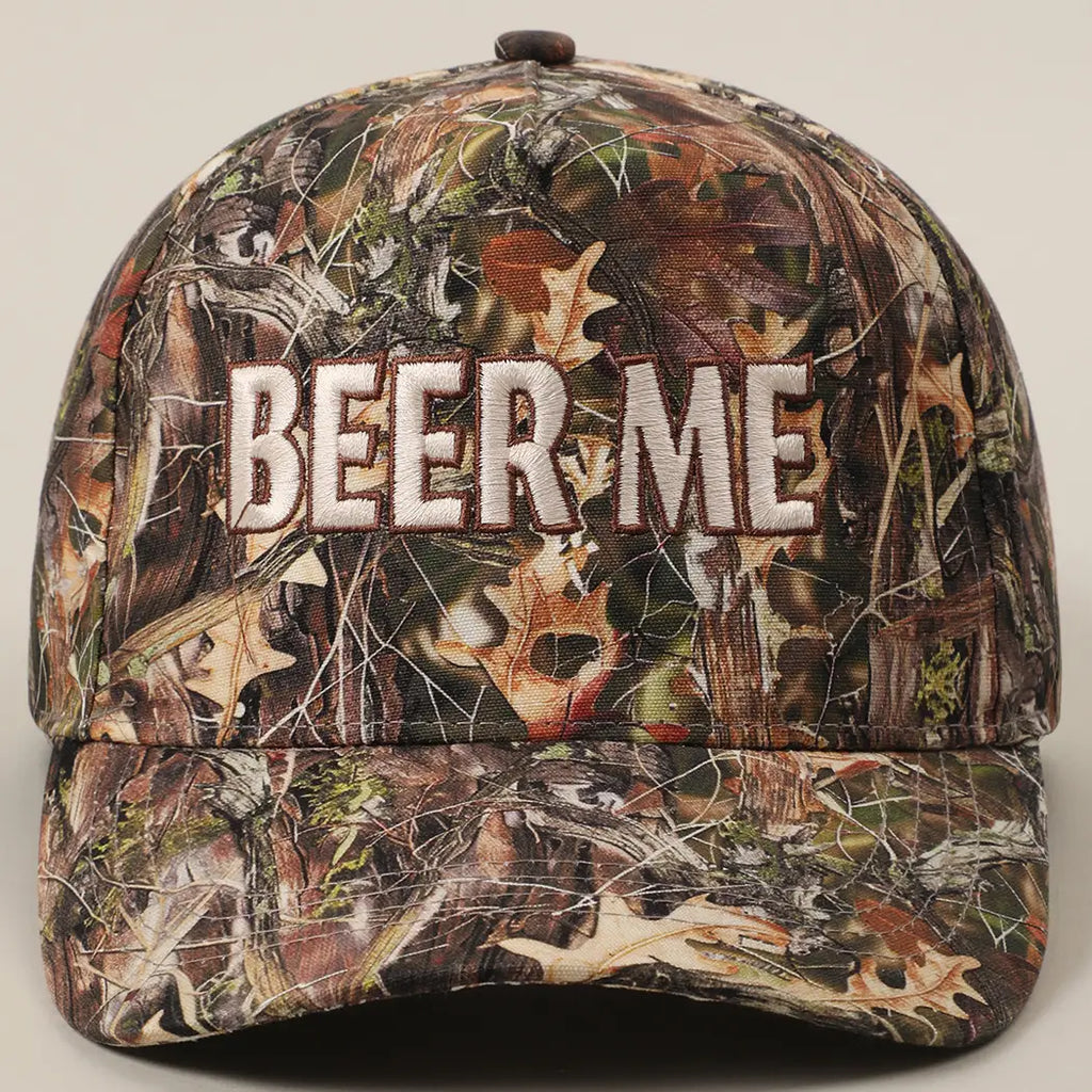 Beer Me Camo Baseball | Cap — view 4