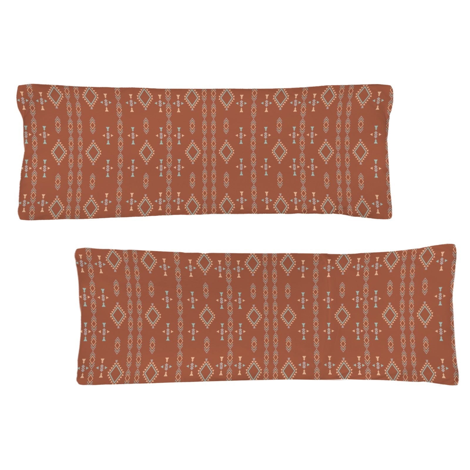 Baha Ranch Brown Aztec Body Pillow Cover Made in America by Baha Ranch Western Wear - product image 3
