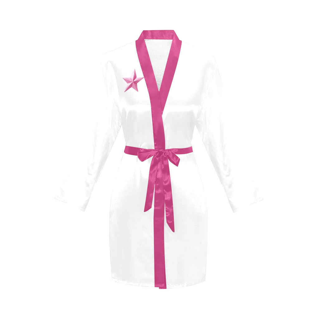 Baha Ranch Bridesmaid Boots Women's Belted Satin Feel Dressing Lounge Robe by Baha Ranch Western Wear - product image 4