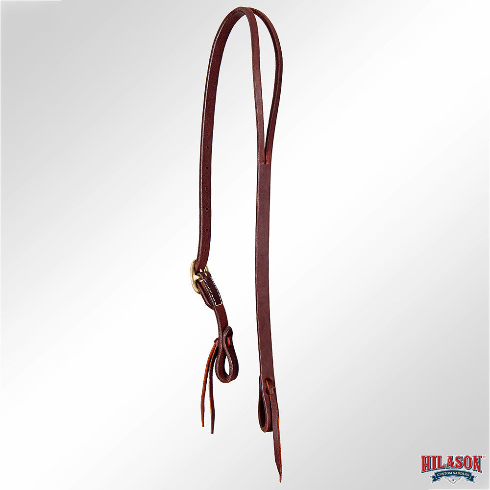 Hilason Single Ear Western Leather Horse Bridle Headstall with Buckle Classic