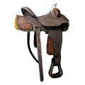 16 In Hilason Western Horse Saddle American Leather Ranch Roping Cowboy