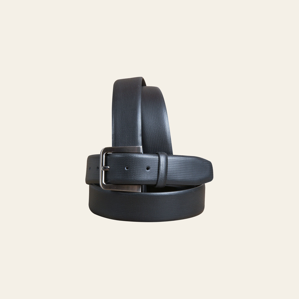HILASON Black Leather Dress Belt 100% Pure Italian Cow Genuine Formal | Mens Belts Western Casual Heavy Duty for Men
