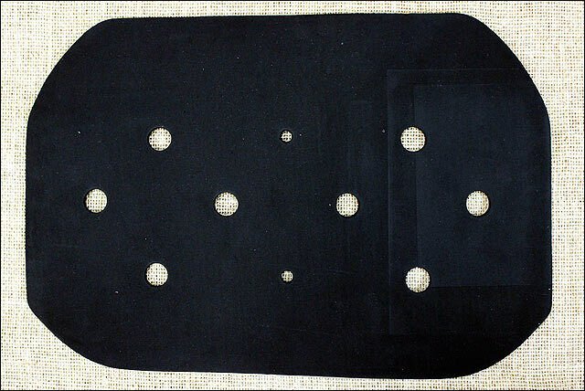 Black Professional Choice Non Slip Horse English Saddle Pad 11X16