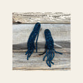 Blue Western Boho Rhinestone Dangle Fashion Earrings