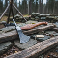 Varrok Spike Tomahawk axe with Damascus Steel Head