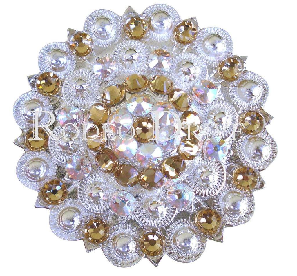 Champagne & AB Bright Silver Berry Jacket European Crystal
