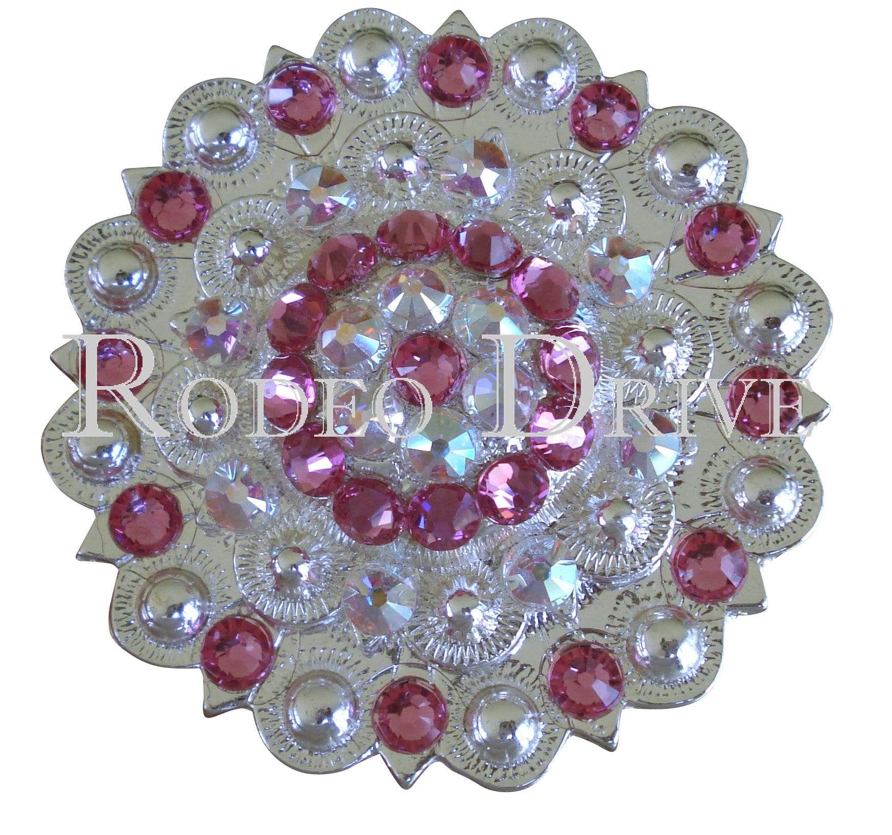 Pink & AB Bright Silver Berry Jacket European Crystal