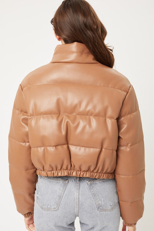 Cocoa Puffer Jacket — view 2