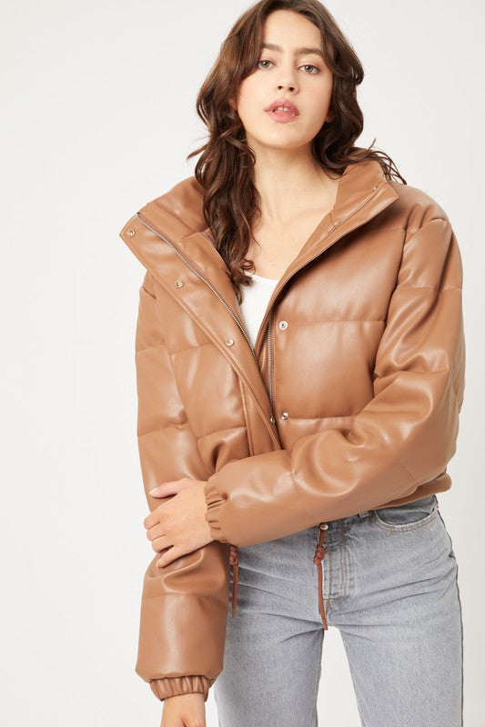 Cocoa Puffer Jacket