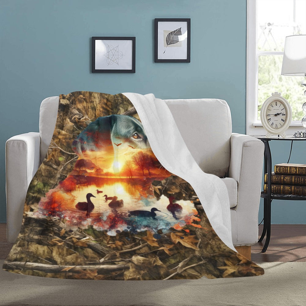 Baha Ranch Camo Lab Ultra-Soft Micro Fleece Blanket 60" x 80" Made in America by Baha Ranch Western Wear - product image 3