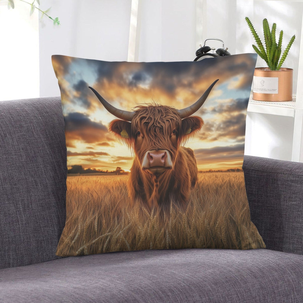 Baha Ranch Beautiful Highland Velvety Soft Pillow Cover Made in America by Baha Ranch Western Wear - product image 6
