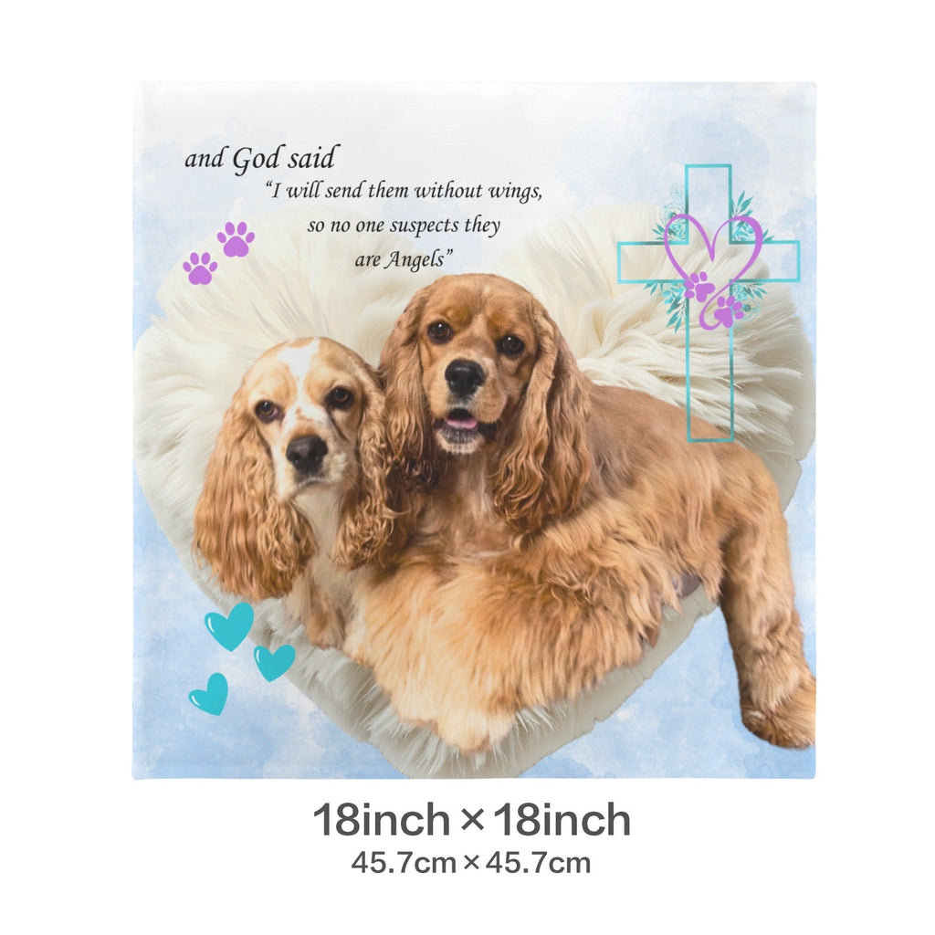 Baha Ranch Angel Pet Rainbow Bridge Custom Pillow Case Made in America by Baha Ranch Western Wear - product image 3