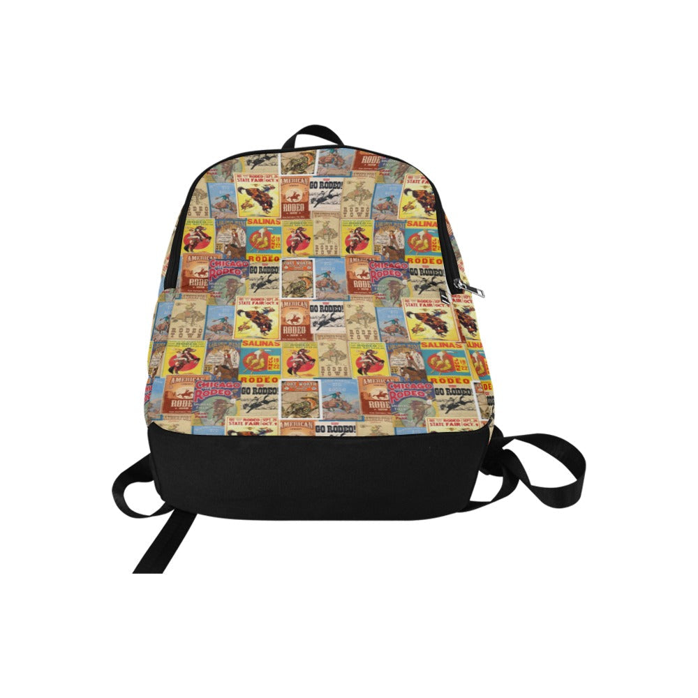 Baha Ranch Vintage Rodeo Poster Backpack by Baha Ranch Western Wear - product image 6