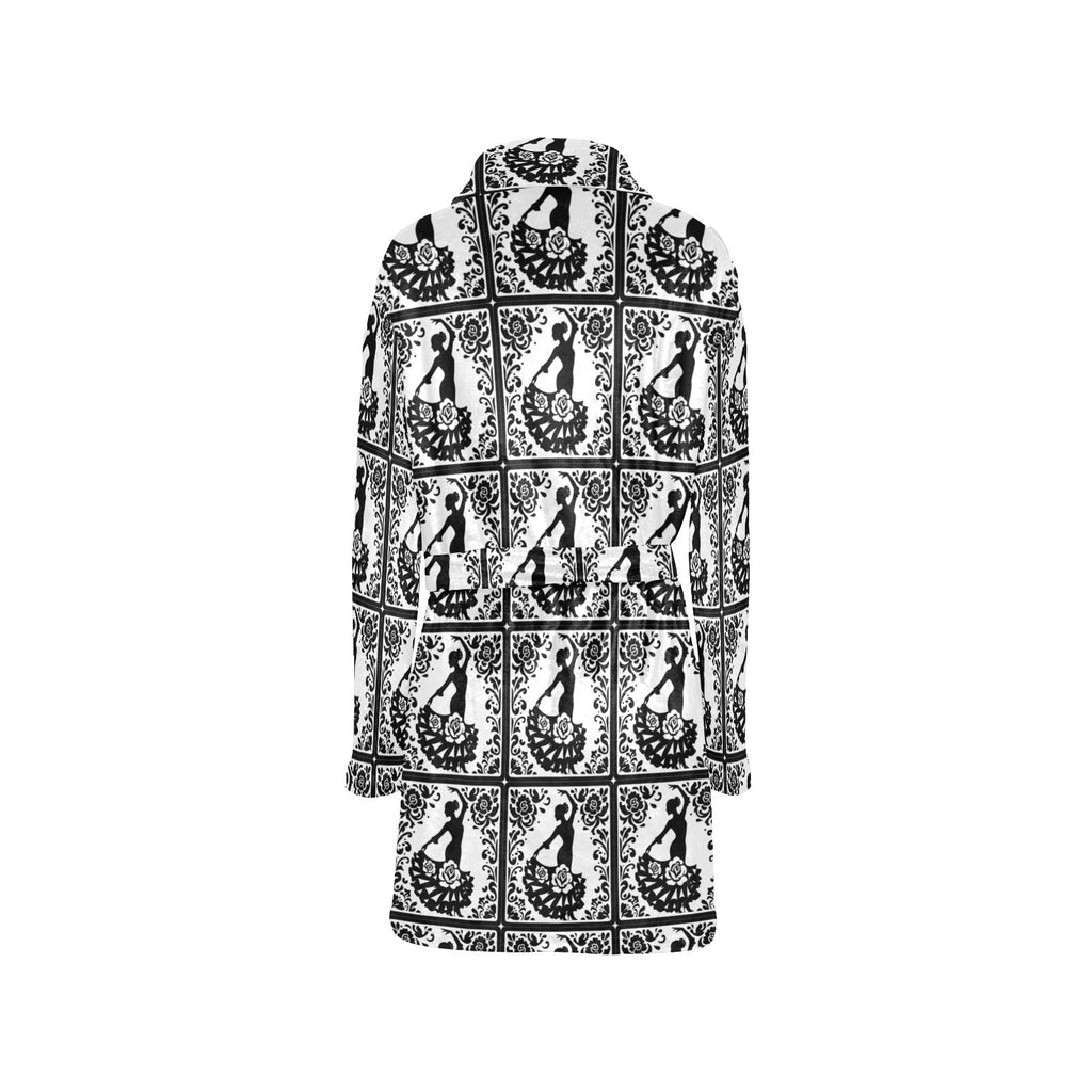 Baha Ranch Colores de Mexico Flamenco Senorita Fleece Robe by Baha Ranch Western Wear - product image 4