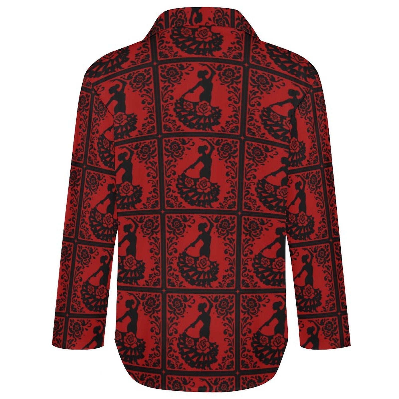 Baha Ranch Colores de Mexico Flamenco Dancer Button Up Shirt by Baha Ranch Western Wear - product image 5