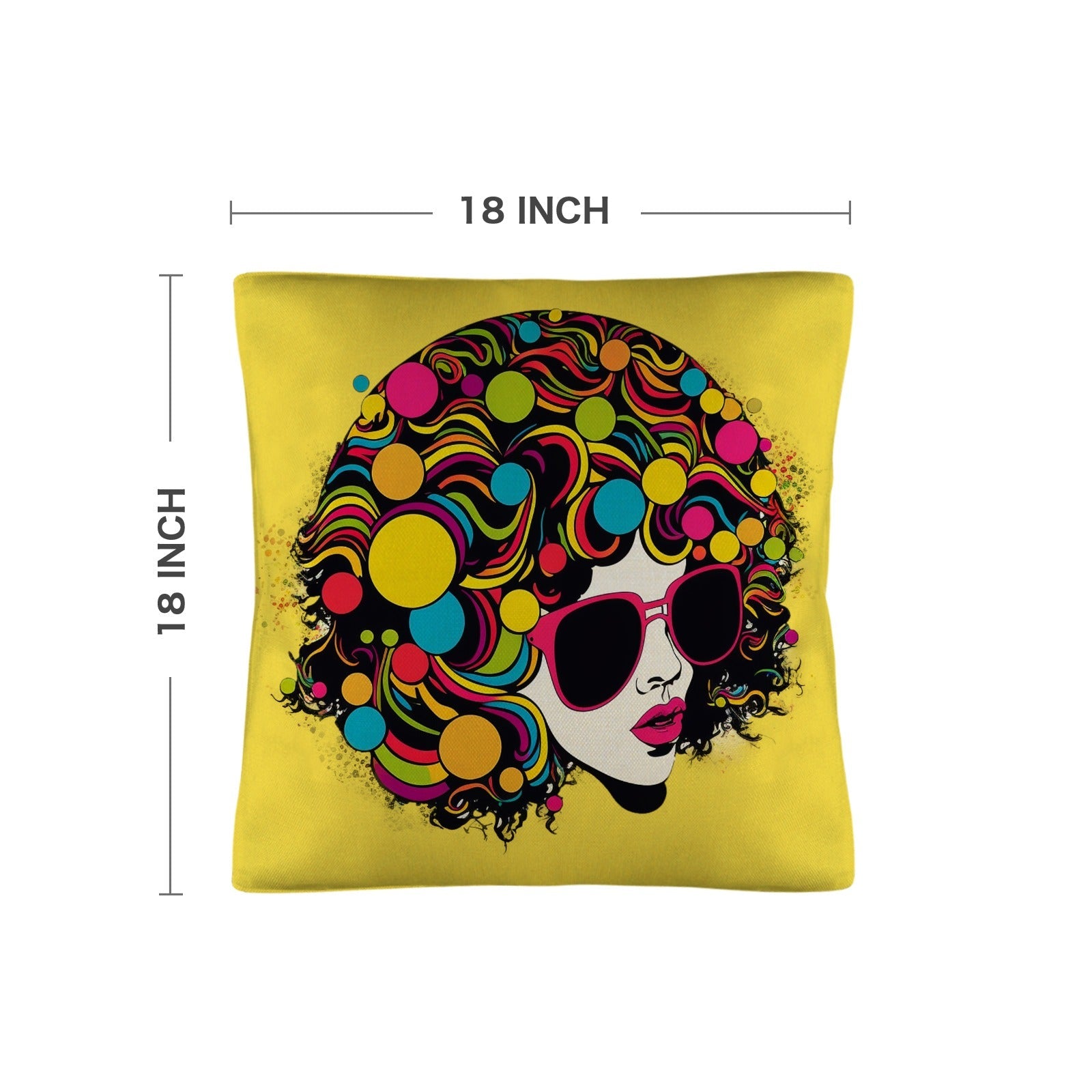 Baha Ranch Disco Girl 2 Pillow Case Made in America by Baha Ranch Western Wear - product image 3
