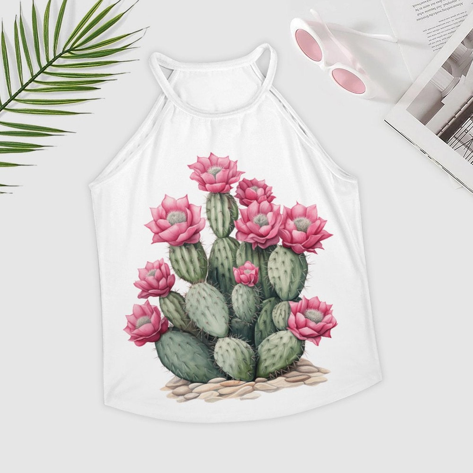 Baha Ranch Cactus Western Tank Top by Baha Ranch Western Wear - product image 2