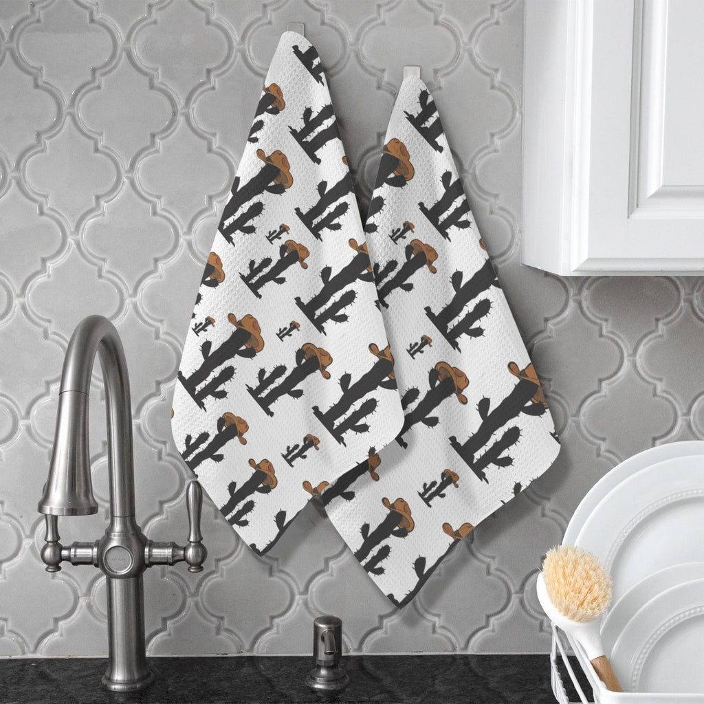 Baha Ranch Cowboy Cactus Set of 2 Kitchen Dish Towels Made in America by Baha Ranch Western Wear - product image 2