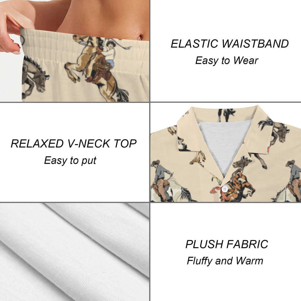 Baha Ranch Vintage Cowgirl Women's Pajamas Made in America by Baha Ranch Western Wear - product image 5