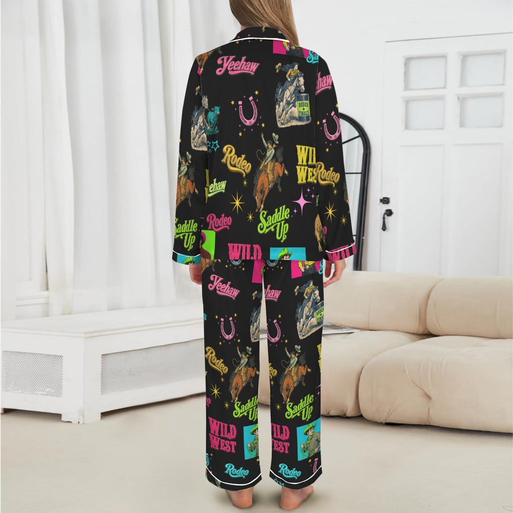 Baha Ranch The Last Round Up Satin Pajama Set by Baha Ranch Western Wear - product image 5