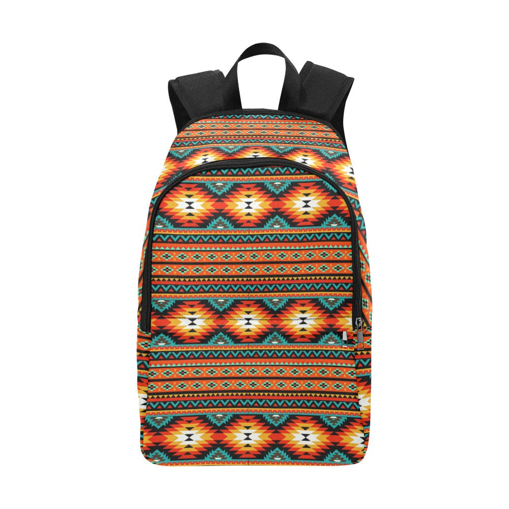 Orange Aztec Backpack by Baha Ranch Western Wear