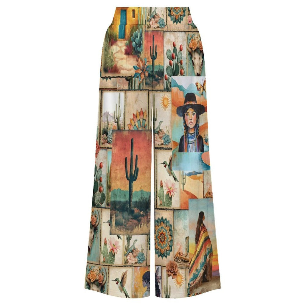 Baha Ranch Pictures of the Southwest High Waisted Wide Leg Pants by Baha Ranch Western Wear - product image 5