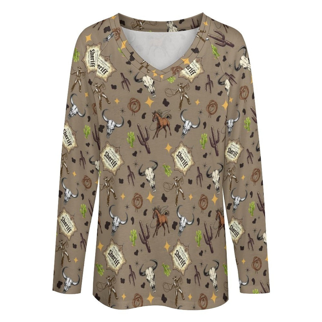 Baha Ranch Western Print Long Sleeve Top by Baha Ranch Western Wear - product image 2