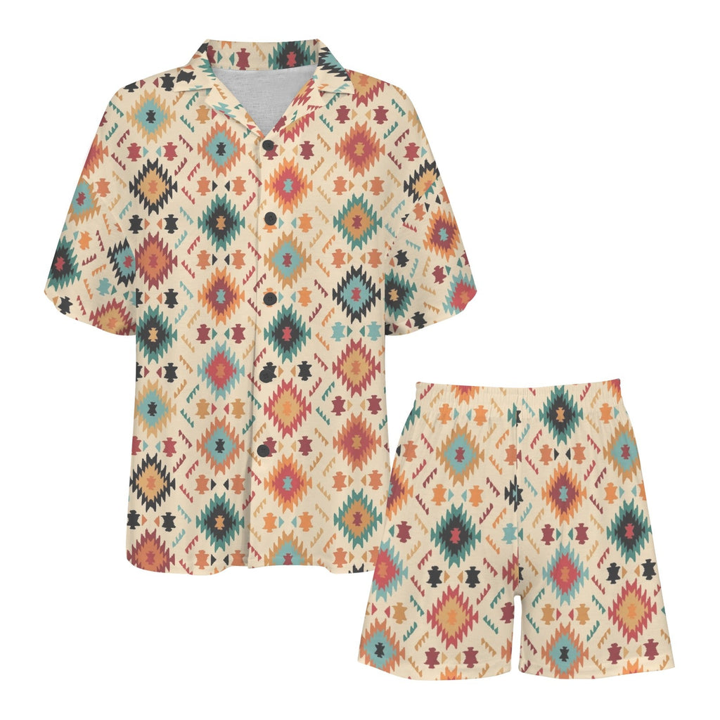 Baha Ranch Cream Aztec Women's Pajama Set Made in America by Baha Ranch Western Wear - product image 6