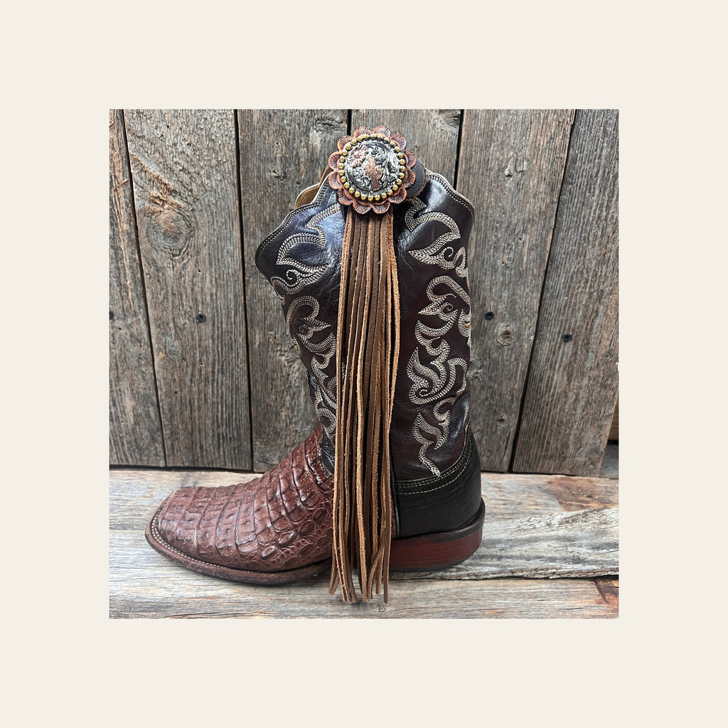 Boot Cuff Jewelry - Cactus Concho - Fringe