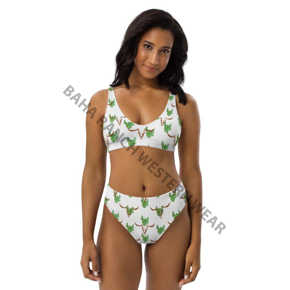 Yeehaw Cactus Bullhead Bikini by Baha Ranch Western Wear - product image 9