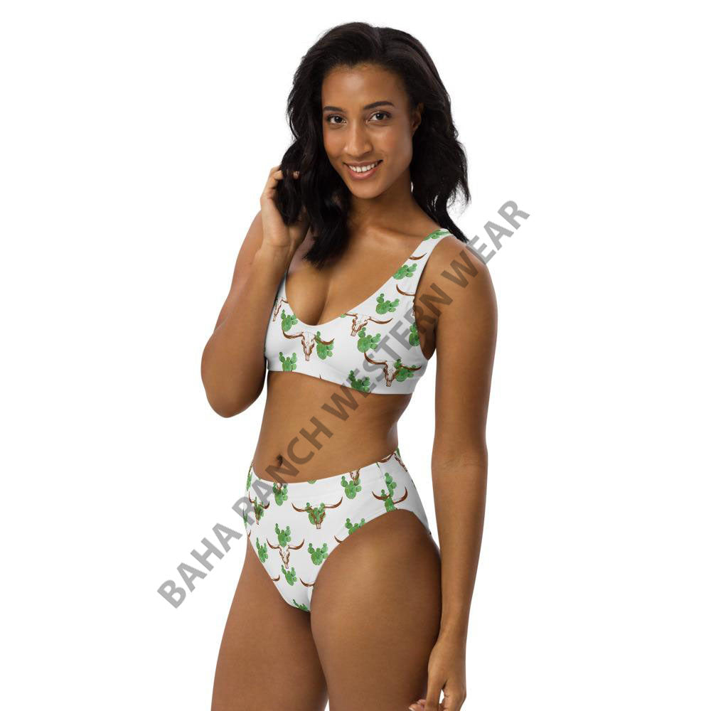 Yeehaw Cactus Bullhead Bikini by Baha Ranch Western Wear - product image 7