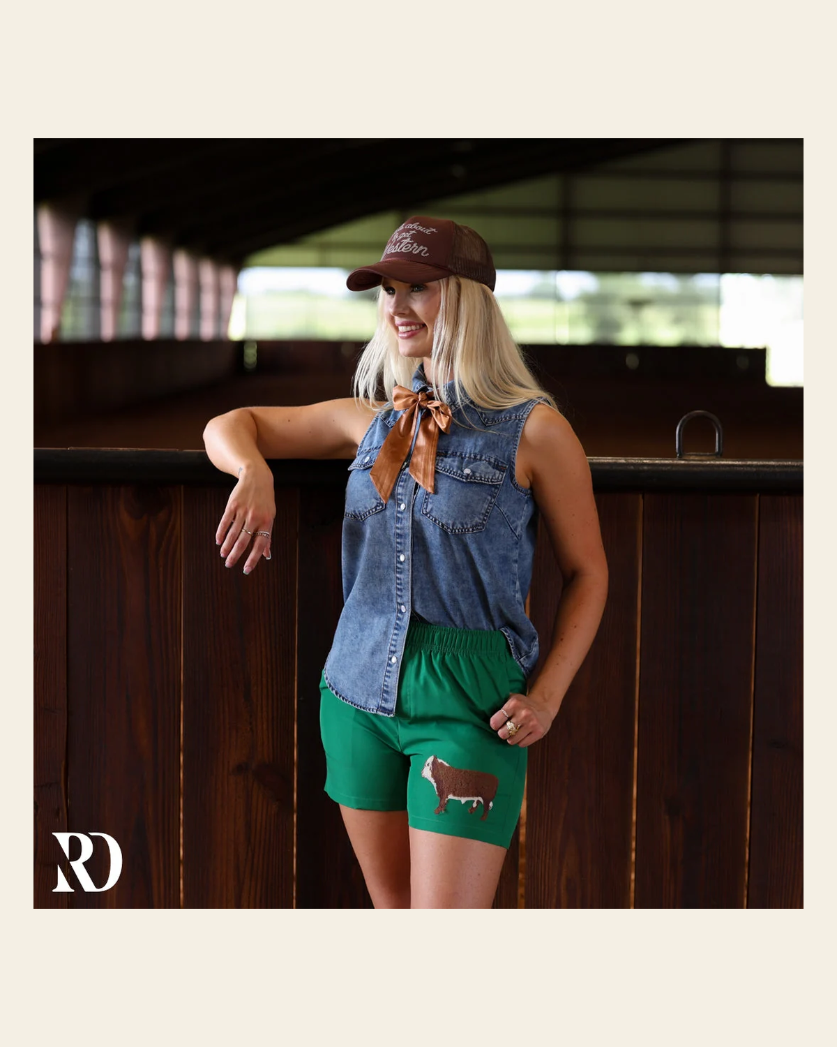 Cattle Club Hereford | Shorts on a warm cream background