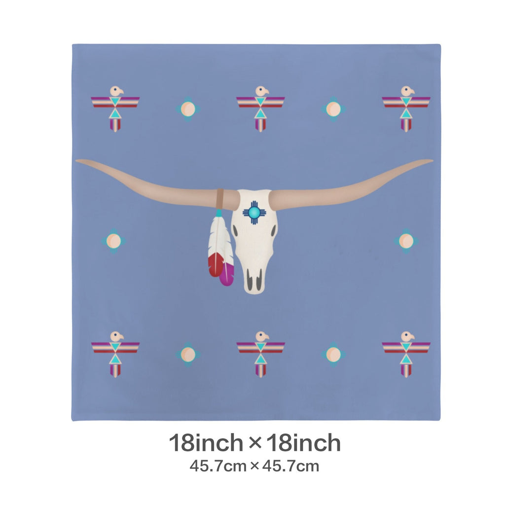Baha Ranch Velvety Soft Southwest Longhorn Zia Pillow Cover Made in America by Baha Ranch Western Wear - product image 2