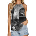 Baha Ranch Black White Desert Tank Top by Baha Ranch Western Wear - product image 2