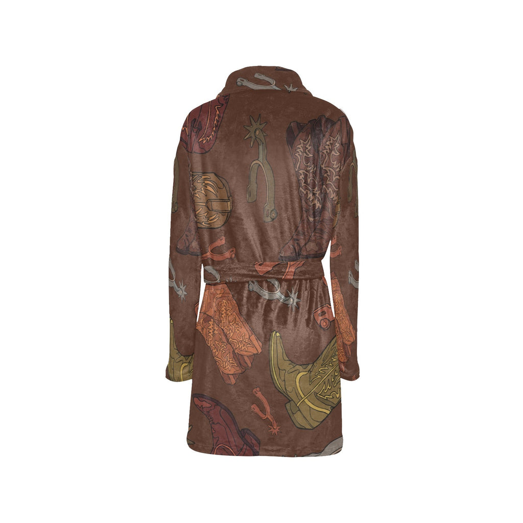Baha Ranch Boots and Spurs Women's Western Bath Robe by Baha Ranch Western Wear - product image 4