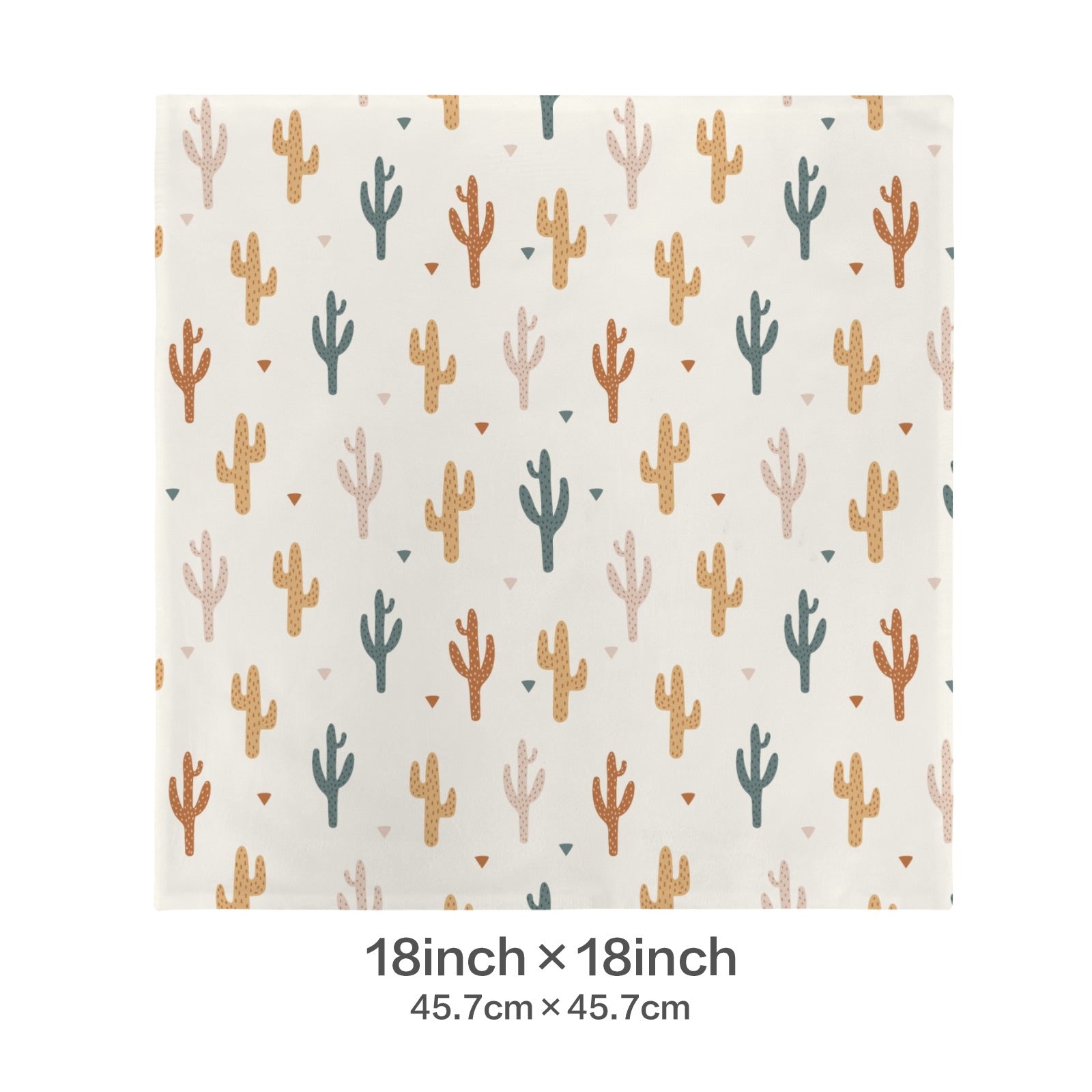 Baha Ranch Cactus Velvety Soft Throw Pillow Case Made in America by Baha Ranch Western Wear - product image 3
