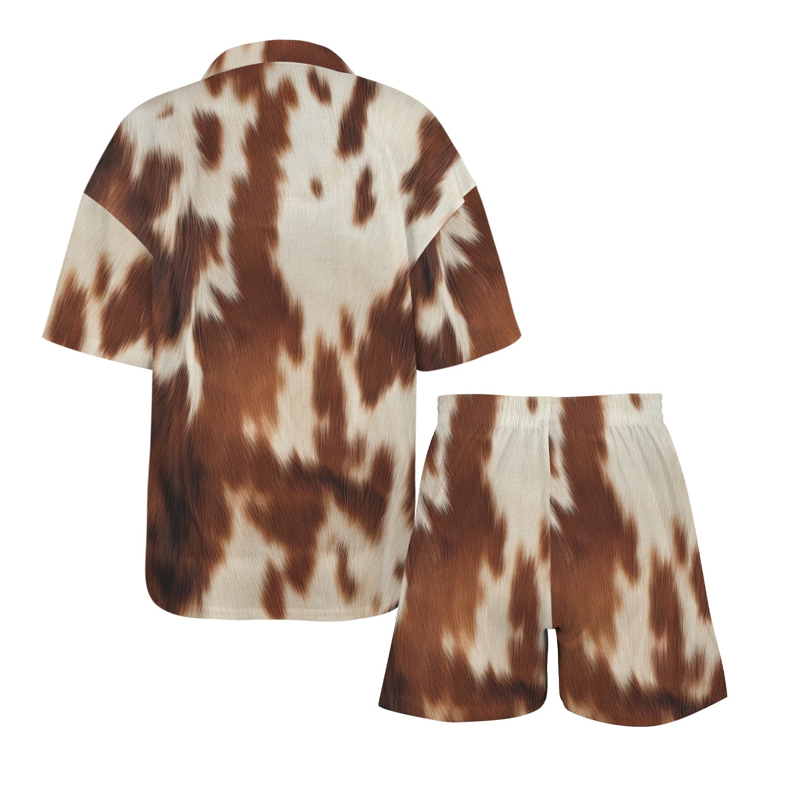 Baha Ranch Cow Print Women's Pajama Set Made in America by Baha Ranch Western Wear - product image 4