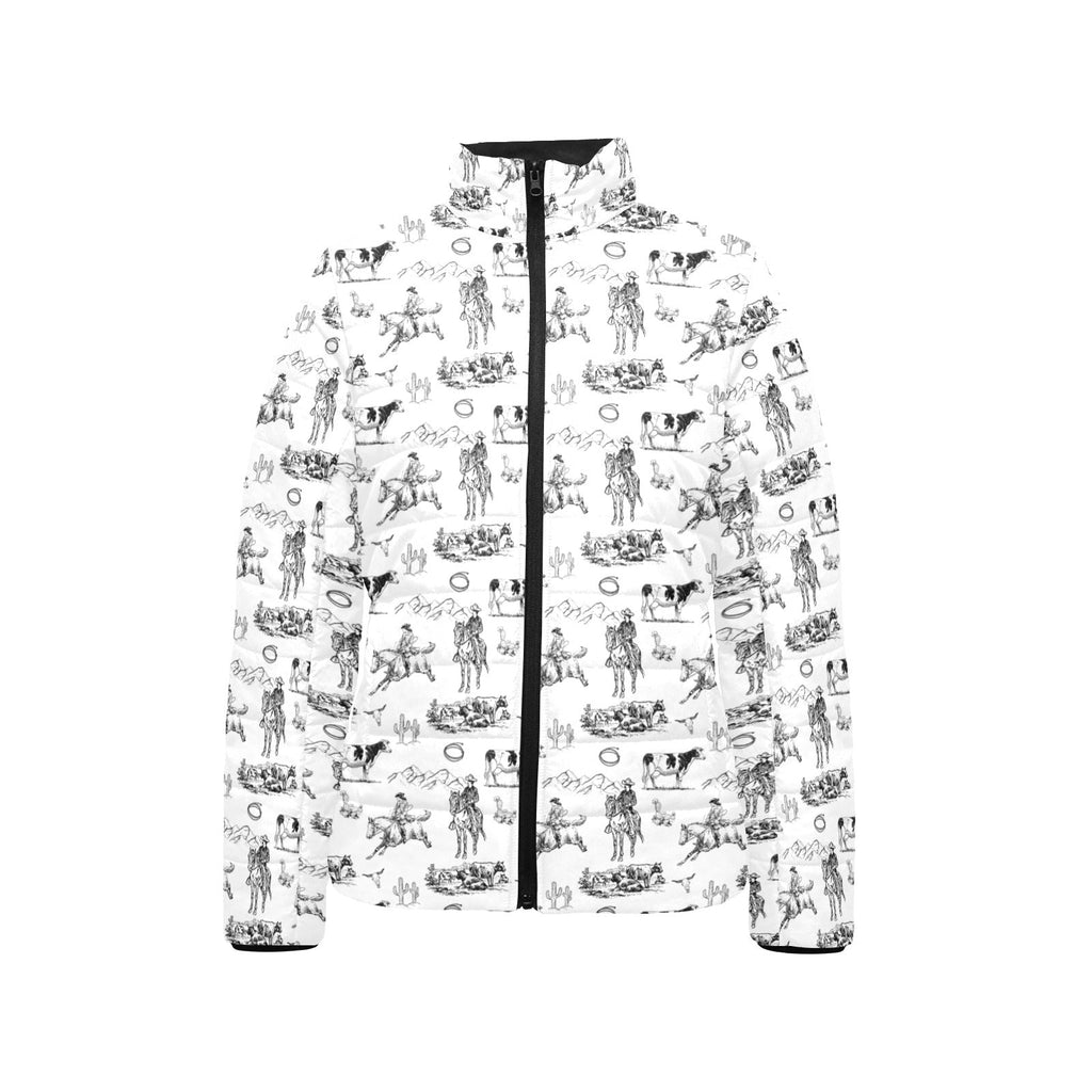 Ranch Life Women's Puffy Bomber Jacket by Baha Ranch Western Wear - product image 3