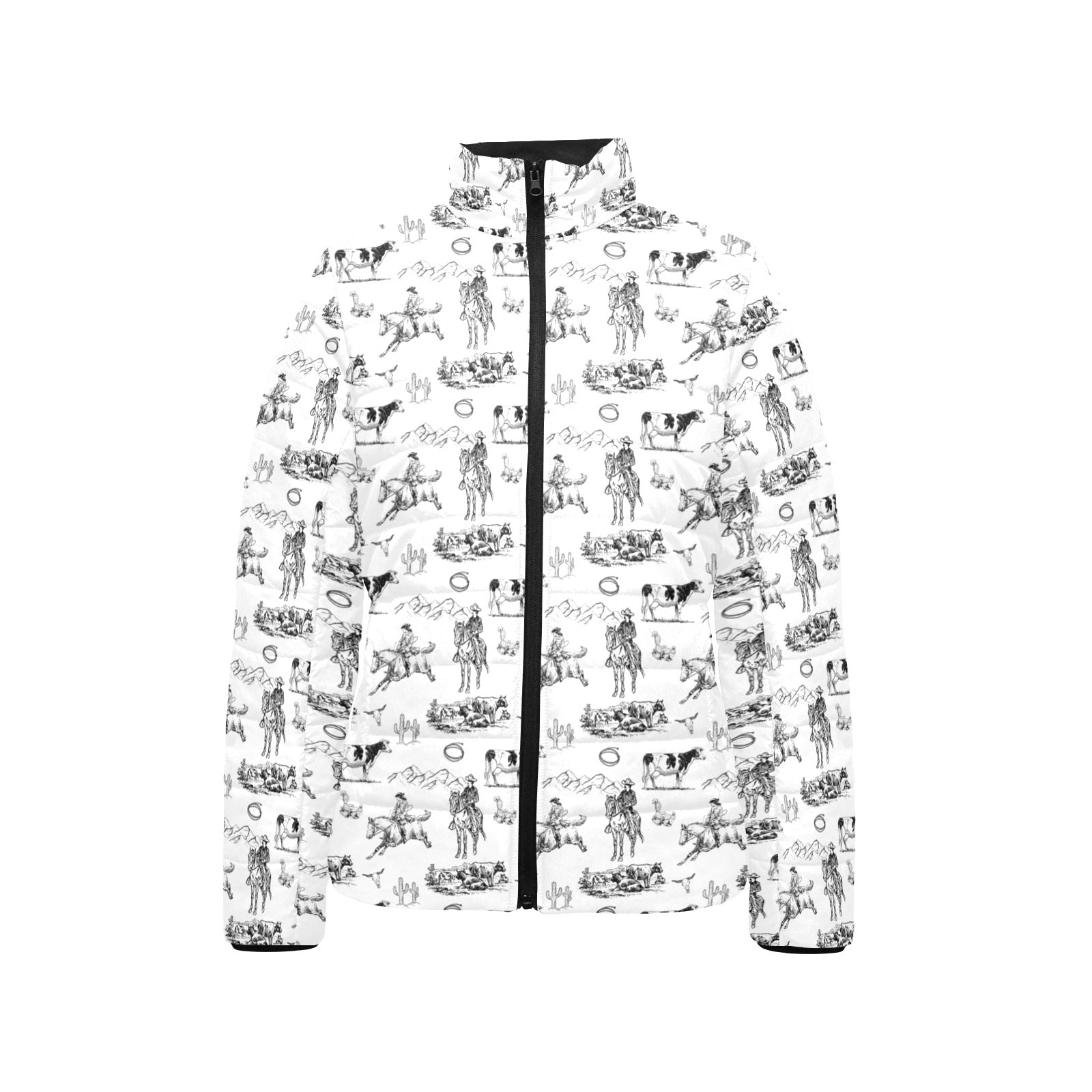 Ranch Life Women's Puffy Bomber Jacket by Baha Ranch Western Wear - product image 3