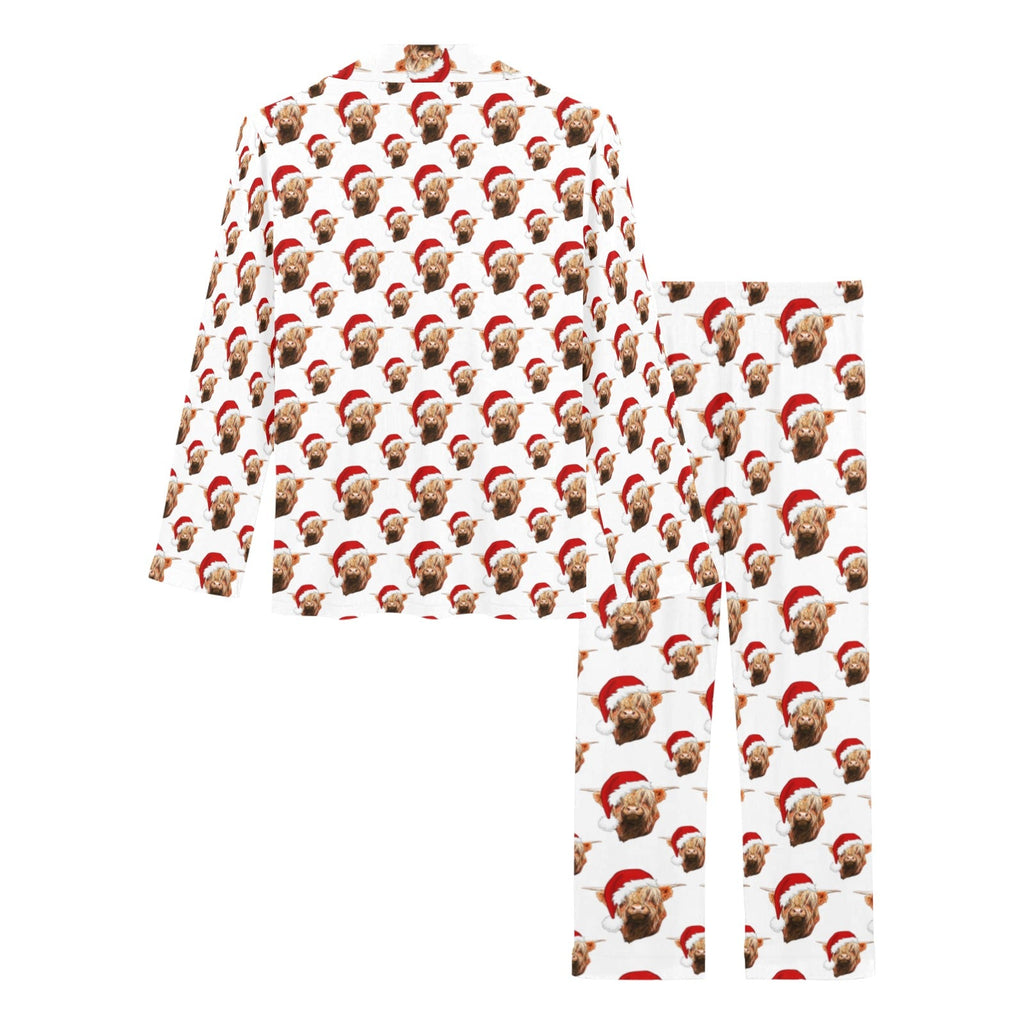 Baha Ranch Highland Christmas Cow Women's Western Pajama Set by Baha Ranch Western Wear - product image 4