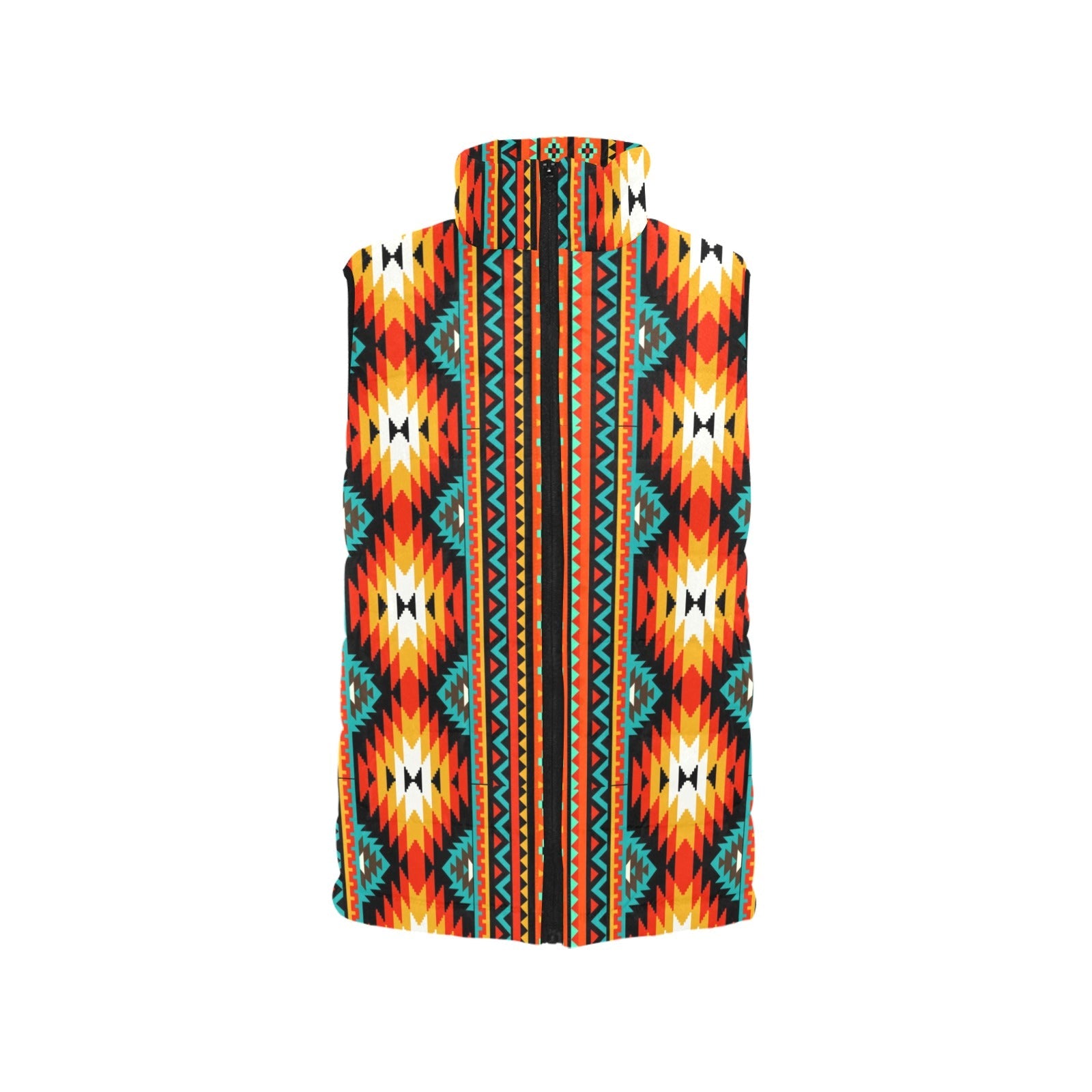 Baha Ranch Aztec Bronc Puffy Vest by Baha Ranch Western Wear - product image 4