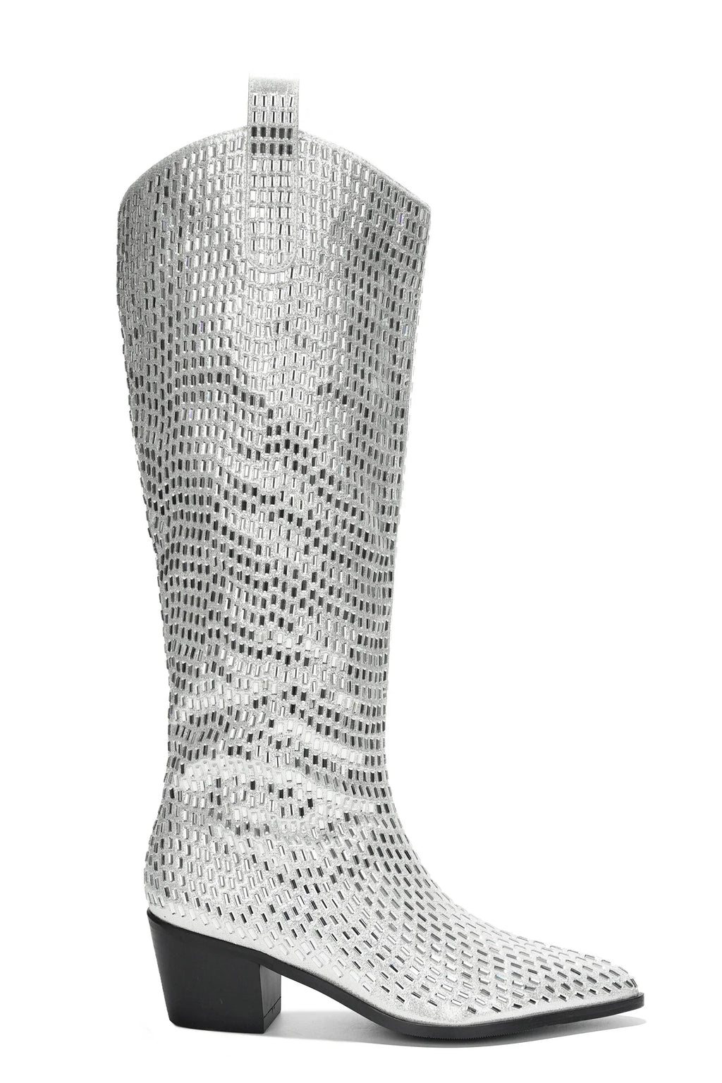 Blazing Boots - Blue or Silver - Cowgirl Sparkle Holiday Western by Baha Ranch Western Wear - product image 7