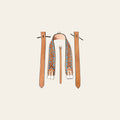 HILASON Horse Western Carved Leather Rear Flank Back Cinch Girth Saddle Billets Comfytack | Billet Strap