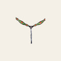 COMFYTACK Western Horse Hand Painted Headstall Breast Collar Tack Genuine Leather
