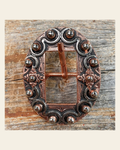 Copper Dots Buckle W184B on a warm cream background