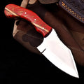 Pinecone Handle Fixed Blade Knife 4” Stainless Steel Blade | JW SteelCrafts