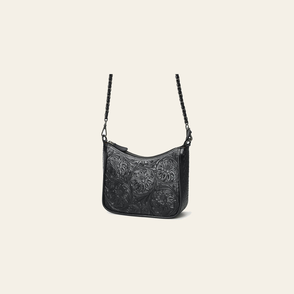 American Darling Messenger Beautifully Hand Tooled Genuine Leather Women Bag Western Handbag Purse