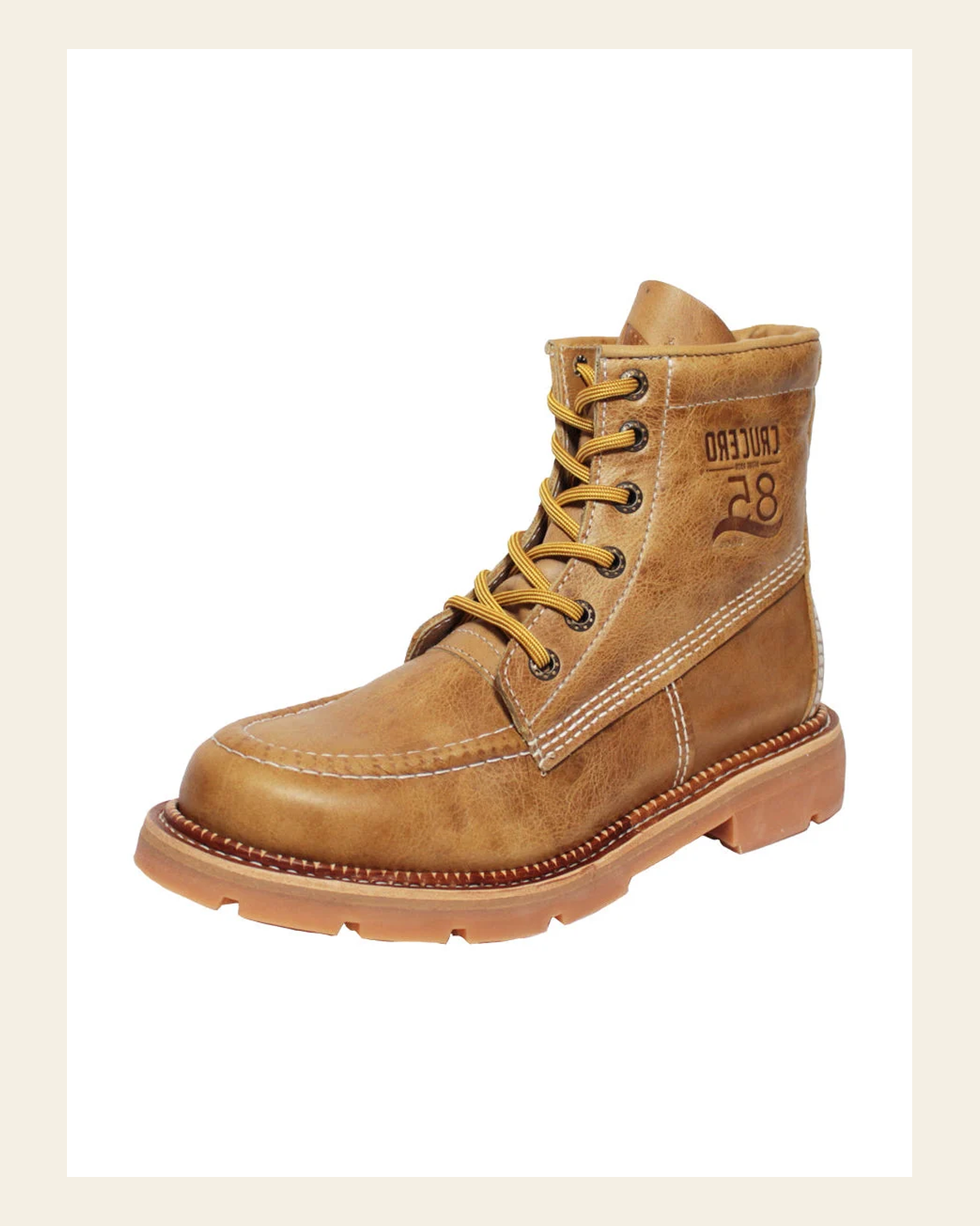 Crucero Goodyer 360 Men's Work Boot 45276 on a warm cream background