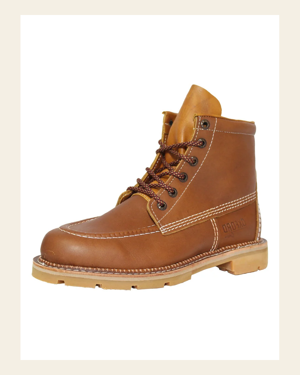Crucero Goodyer 360 Men's Work Boot 45277 on a warm cream background