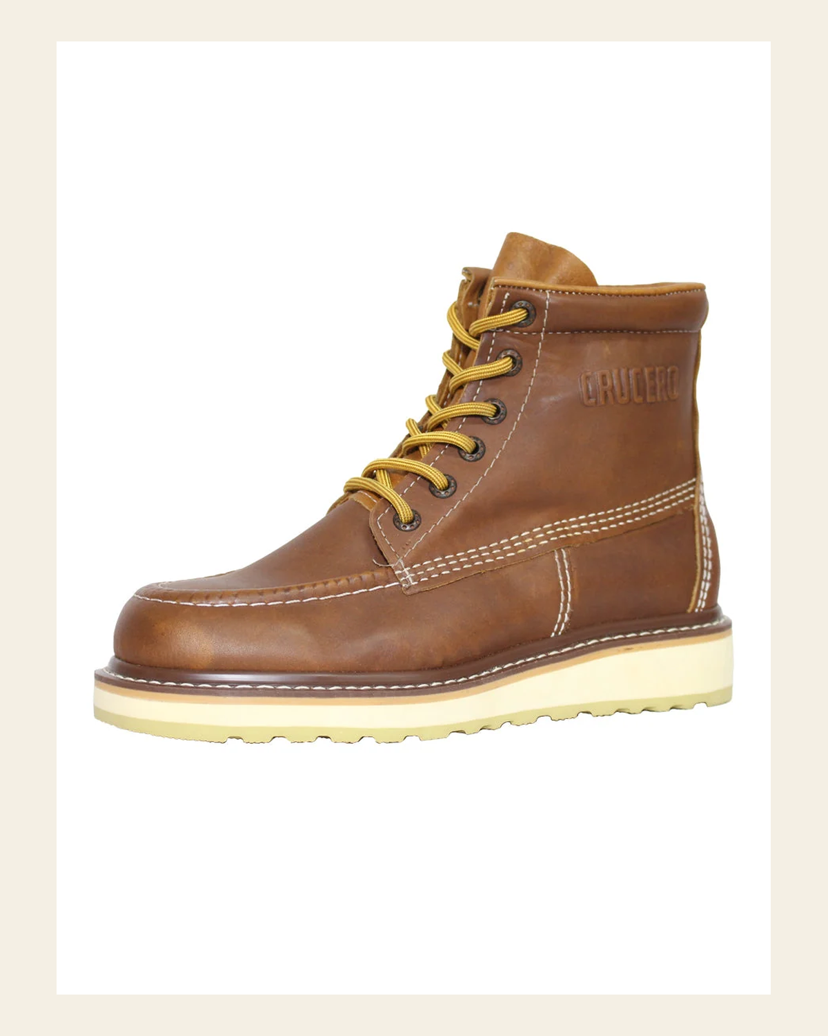Crucero Goodyear 360 Men's Work Boot 45283 on a warm cream background